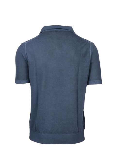 Maglia in Cotone 100% con Colletto a Tinta Unita, Brand Daniele Alessandrini DANIELE ALESSANDRINI | Maglieria | FM92076440223